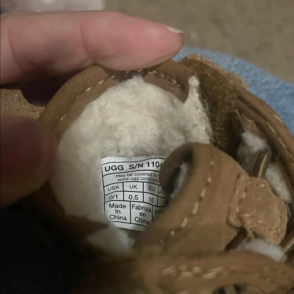 UGG Tan Baby Walker Boots - Picture 4 of 4